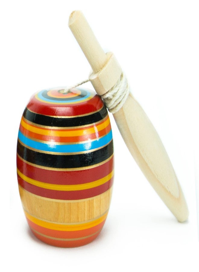MexART (3 عبوات) باليرو خشبي كلاسيكي عالي الجودة بلمسة نهائية حرفية مصنوعة يدويًا/ Balero de Madera Mexicano - اللمسات النهائية المصنوعة يدويًا - Balero de Madera de la Mejor Calidad (ألوان متنوعة) - Image 5