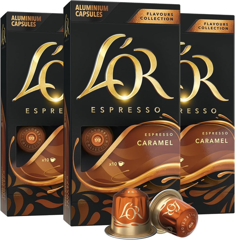 L'OR Espresso Caramel Capsules - 30 Count - Image 1