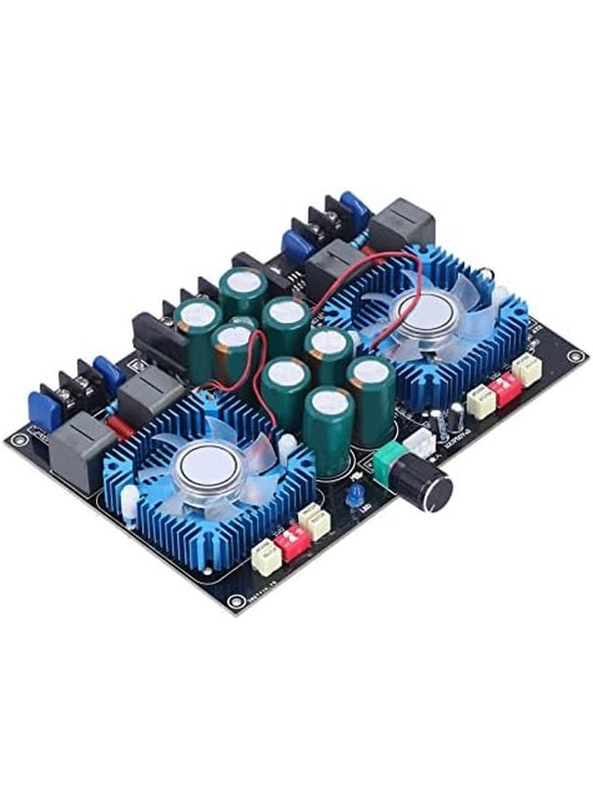 T54TH Chip 2 Channel 420W Power Amplifier Board Module with Cooling Fan - Image 4
