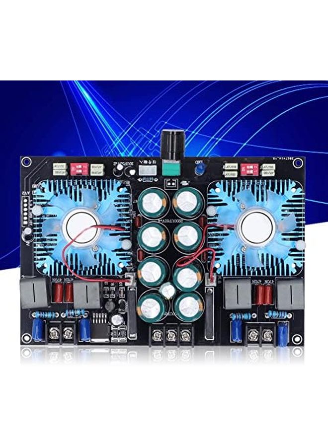 T54TH Chip 2 Channel 420W Power Amplifier Board Module with Cooling Fan - Image 5