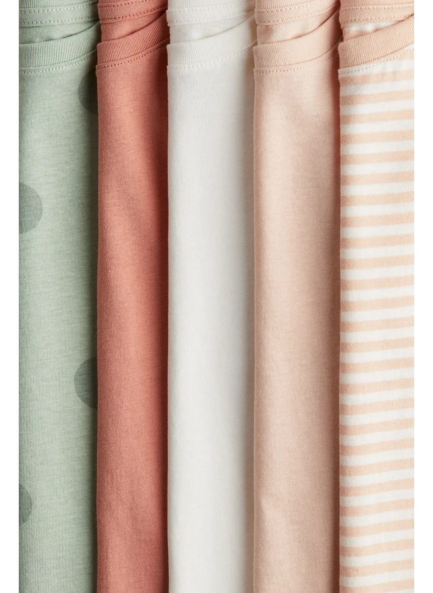 H&M 5-Pack Cotton T-Shirts