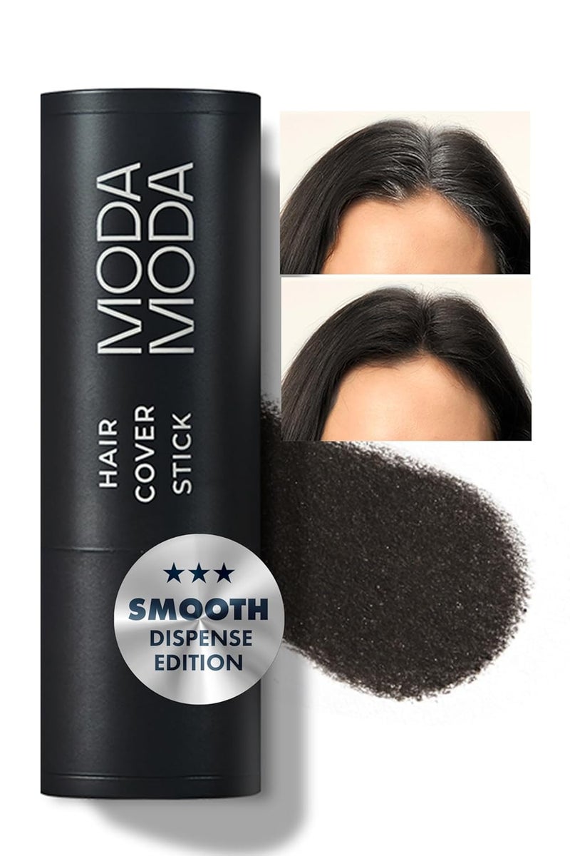 MODAMODA ProChange Hair Cover Stick  Smooth Dispense Edition 100HR Temporary Hair Color  Portable Hair Powder Stick for Grey Hair  Root Touch Up 1 Natural Black 012 oz