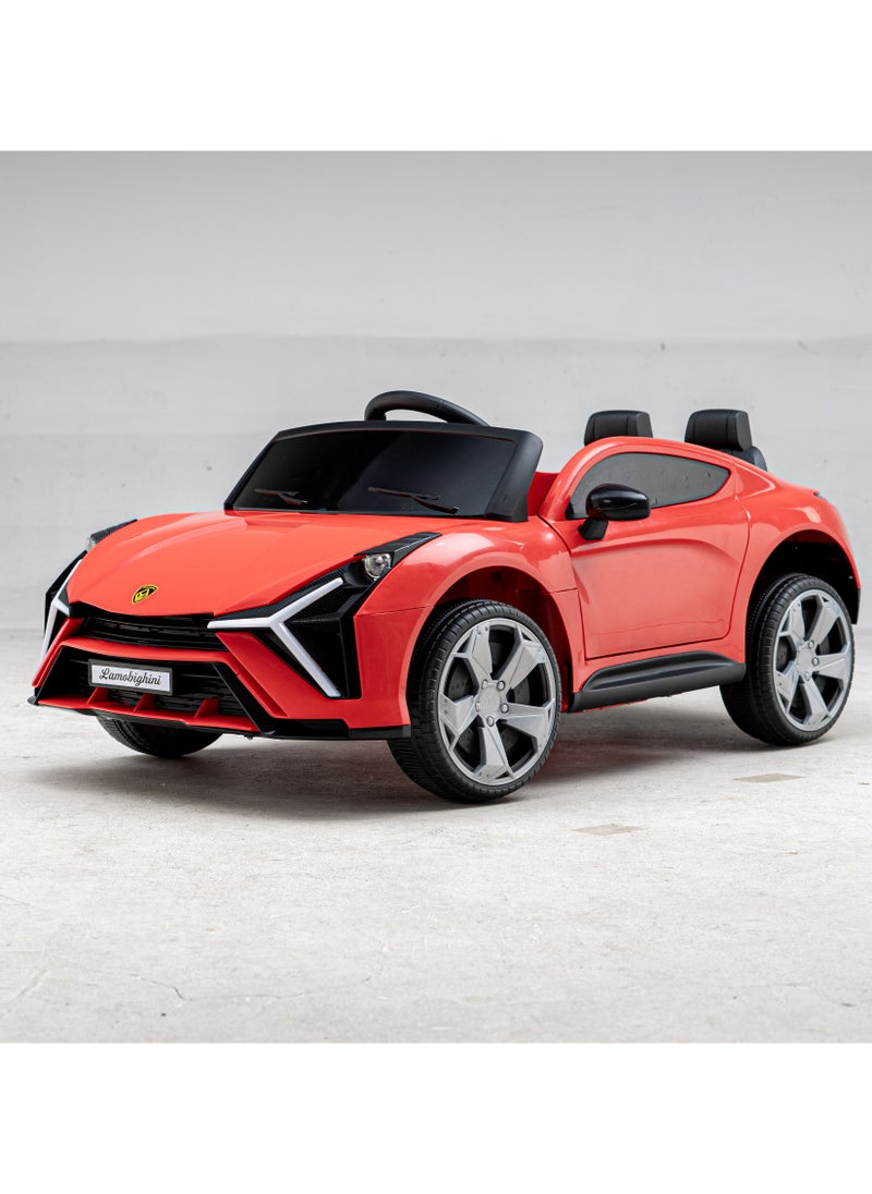 FUN MOMENT Luxury Electric Ride-On Car with 2 Seats and Sound Effects  - Image 1