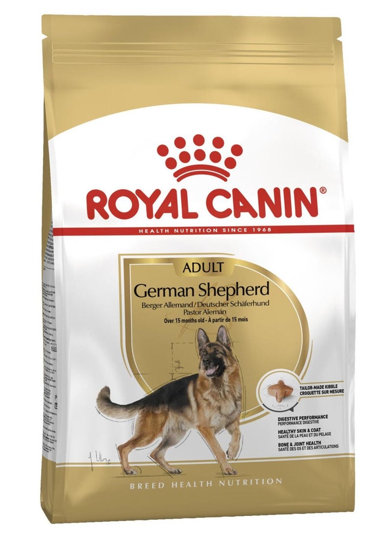 ROYAL CANIN Breed Health Nutrition German Shepherd Adult Dog Food 11kg - Image 1