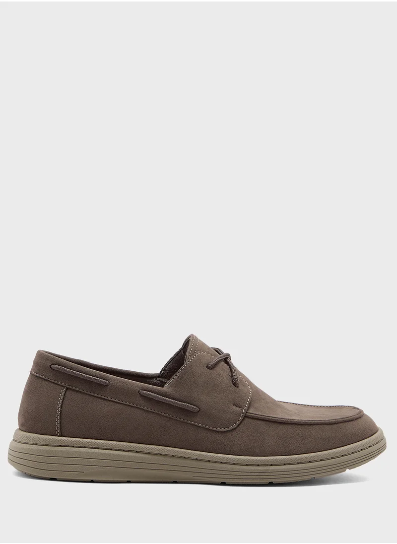 Robert Wood Suede Casual Lace Up