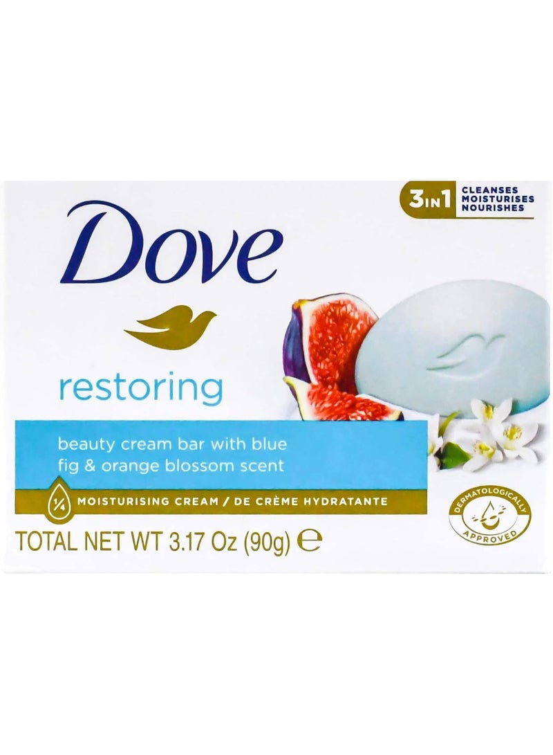 دوف صابونة دوف لتجديد البشرة بخلاصة التين الأزرق - 90 غرام - Image 2