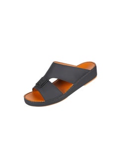 barjeel uno 008-3730 Barjeel Uno Men Arabic Sandals BS 23 Black  - Image 1