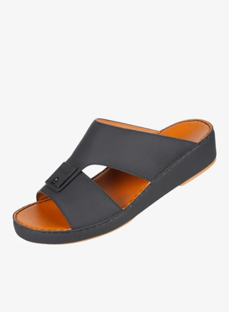 008-3730 Barjeel Uno Men Arabic Sandals BS 23 Black