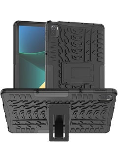 Case For Xiaomi Mi Pad 5 Case Mi Pad 5 Pro Case 11.0 Inch Hybrid Armor Heavy Duty 2 In 1 Tpu Plus Pc Dual Layer Shockproof Case For Xiaomi Mi Pad 5 Pro Tablet Case With Kickstand Black