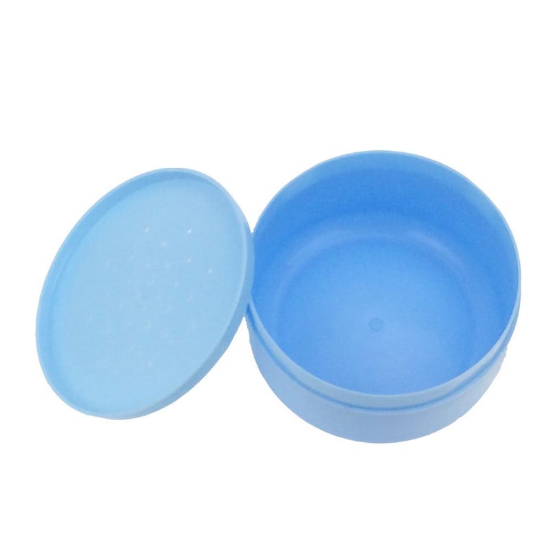 Topwon 3.5'' Baby After-Bath Powder Puff Kit Container Dispensor Case With Sifter | Bpa Free (1 Packed) - Image 3