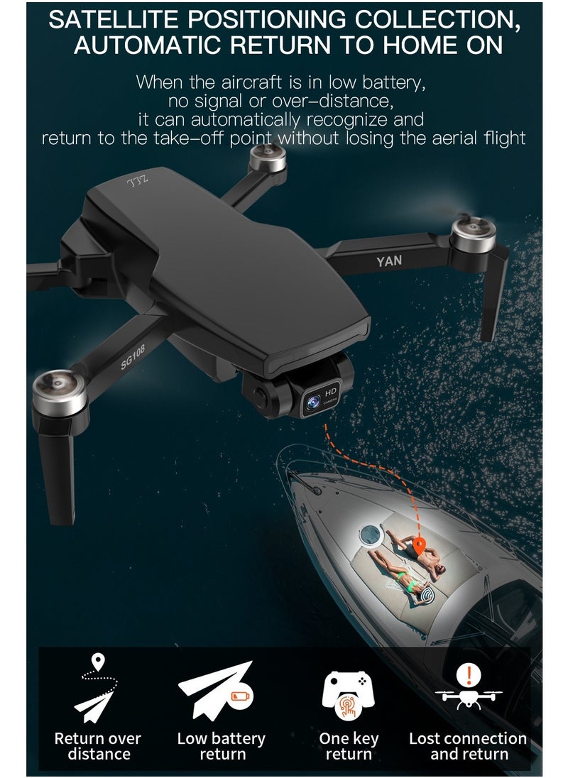 Mi VAZA - Black  SG108 PRO 4K 5G WiFi 1 Battery with 32GB Memory Card - Image 1