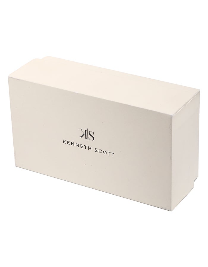 KENNETH SCOTT Women's Alloy and Acetate Plastic Multi Function Watch K24604-RCWW - 10.3 mm - Image 4