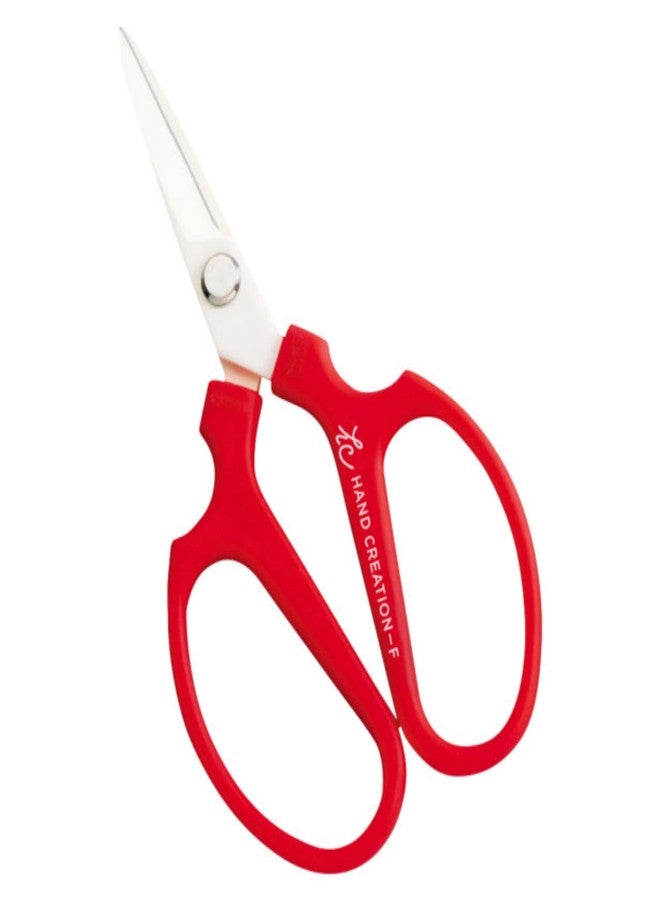 Flower Shears - Hand Creation Series - Florist Scissors - Made in Japan - Mini-F - Red