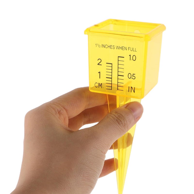 15Pcs Outdoor Rain Gauge 1.5 Inch Wide Mouth Weather Monitoring Tool for Garden Lawn - Image 5