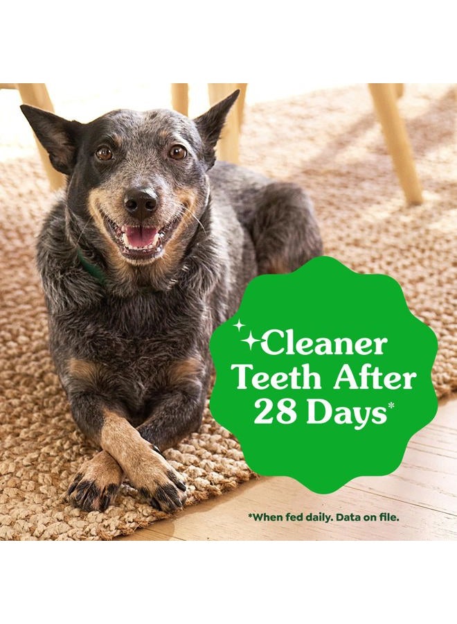 GREENIES TEENIE Natural Dog Dental Care Chews Oral Health Dog Treats 3-Flavor Variety Pack, (3) 12 oz. Pouches, 129 Total Treats - Image 4