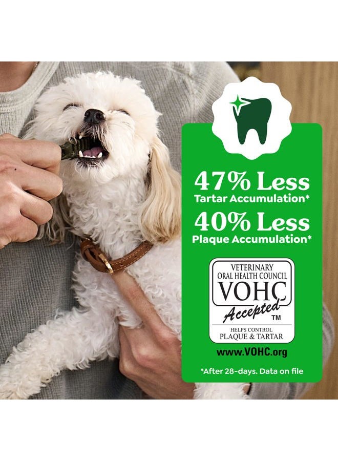 GREENIES TEENIE Natural Dog Dental Care Chews Oral Health Dog Treats 3-Flavor Variety Pack, (3) 12 oz. Pouches, 129 Total Treats - Image 5