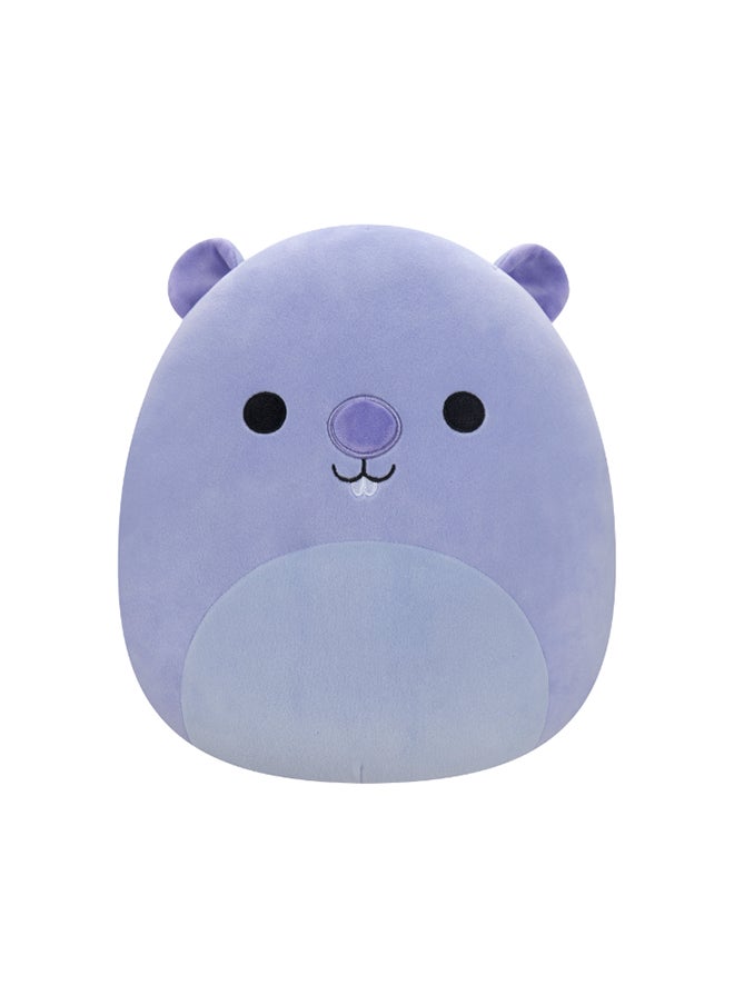 Squishmallows 5 inch Javari Lavender Groundhog , Officially Licensed Kellytoy Plush Toy, Colorful Soft Toy, Gift for Kids, Girls & Boys Washable Squishy Stuff Toy Multicolor All Age  - Image 1