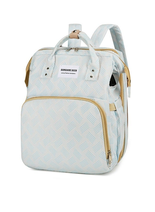 Large-capacity Changing Bag Cross-border New Thermos Bottle Diaper Storage Bag Layered Mother Bag Mother and Baby Bag - Image 1