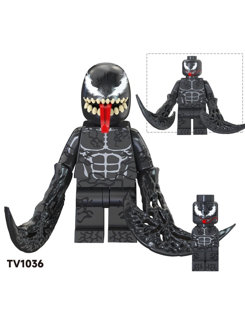 8-Piece Superhero Series Building Blocks Minifigures Model Toys Suitable For Boys Gifts Bag Pack  - Image 5