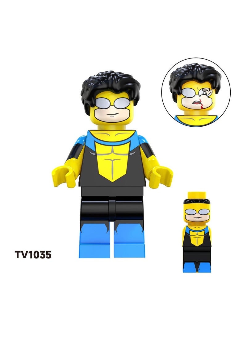 8-Piece Superhero Series Building Blocks Minifigures Model Toys Suitable For Boys Gifts Bag Pack  - Image 4