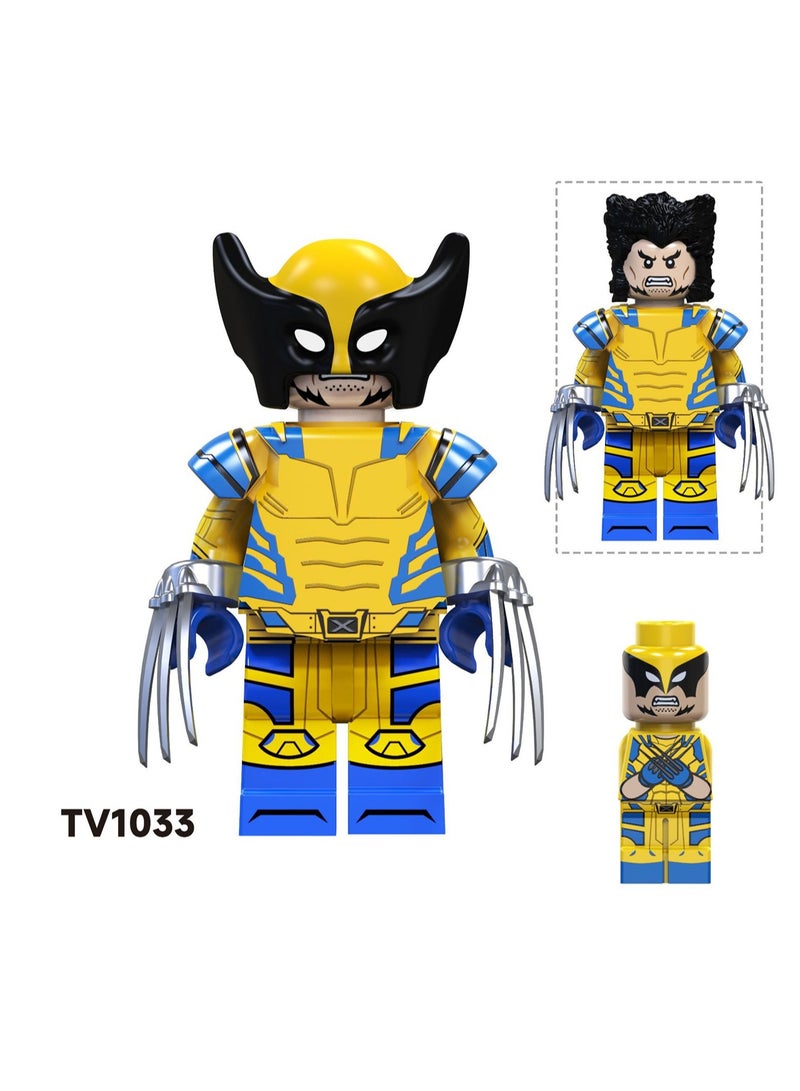 8-Piece Superhero Series Building Blocks Minifigures Model Toys Suitable For Boys Gifts Bag Pack  - Image 2