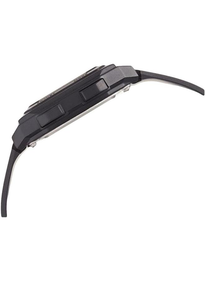 CASIO - Casio Mens Quartz Watch, Digital Display and Rubber Strap F-91W-3DG - Image 1