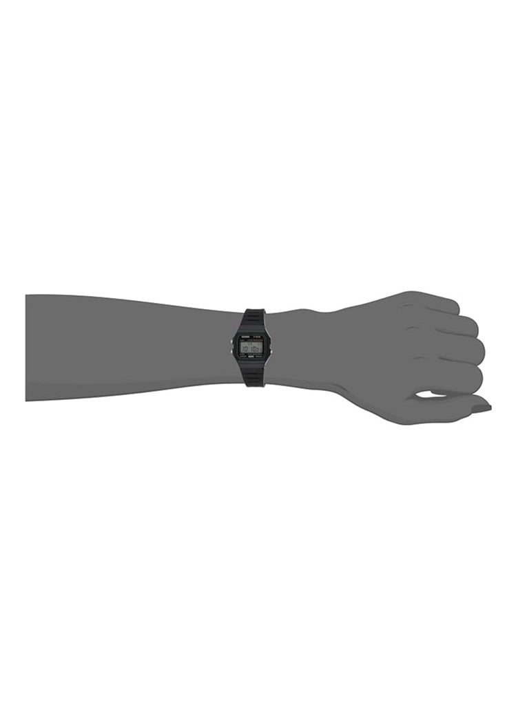 CASIO - Casio Mens Quartz Watch, Digital Display and Rubber Strap F-91W-3DG - Image 1