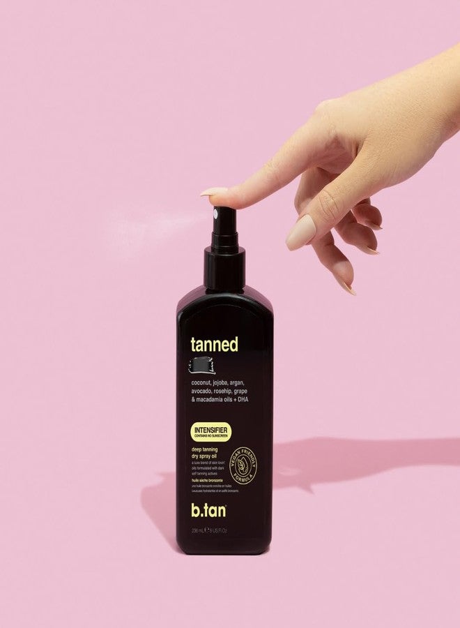 b tan b.tan Best Tanning Oil | Get Tanned Intensifier Dry Spray - Fast, Dark Outdoor Sun Tan From Tan Accelerating Actives, Packed with Moisturizing Oils, No SPF, Austrailian Brand, 8 Fl Oz - Image 4
