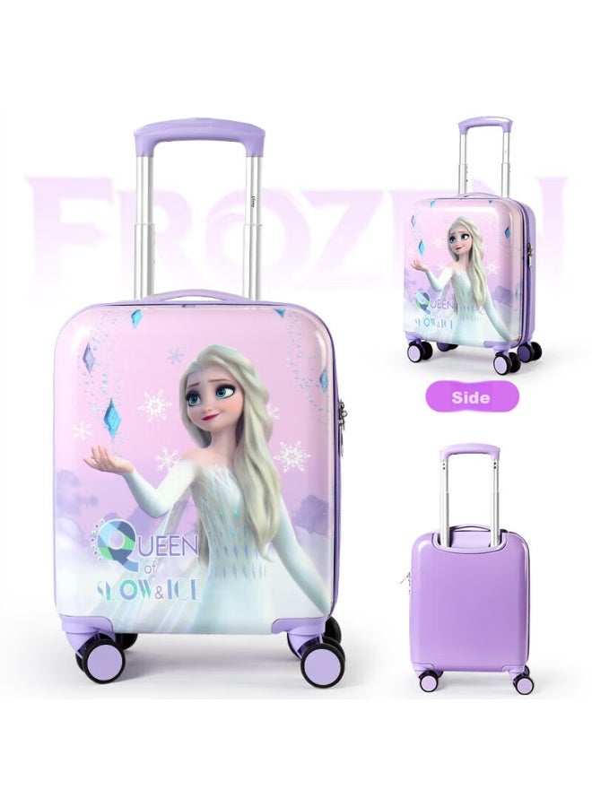 Mesuca Maisika X Disney Children's Luggage, Frozen Elsa Girls' Trolley Suitcase, Travel Case, 16 Inches, Birthday Gift - Image 2