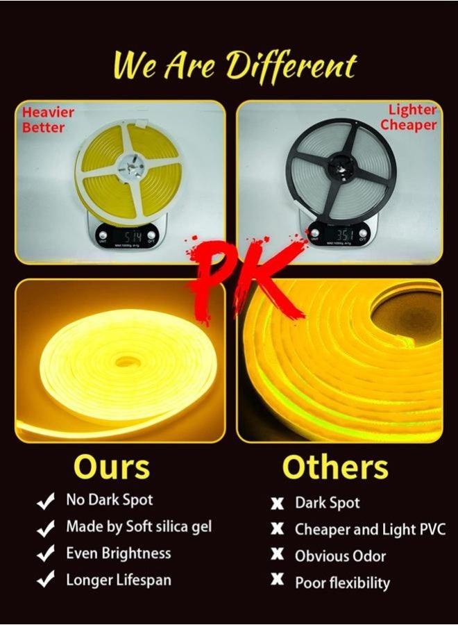 Home Decor Led 5M LED Light Strip,Outdoor IP65 Waterproof, Flexible DIY Design,Ideal for TV Backlighting, Gaming Room, Bedroom, and Indoor Decor Lengths - Image 5