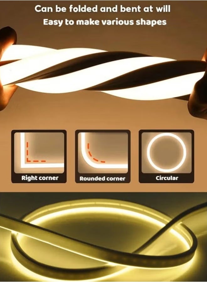 Home Decor Led 5M LED Light Strip,Outdoor IP65 Waterproof, Flexible DIY Design,Ideal for TV Backlighting, Gaming Room, Bedroom, and Indoor Decor Lengths - Image 3