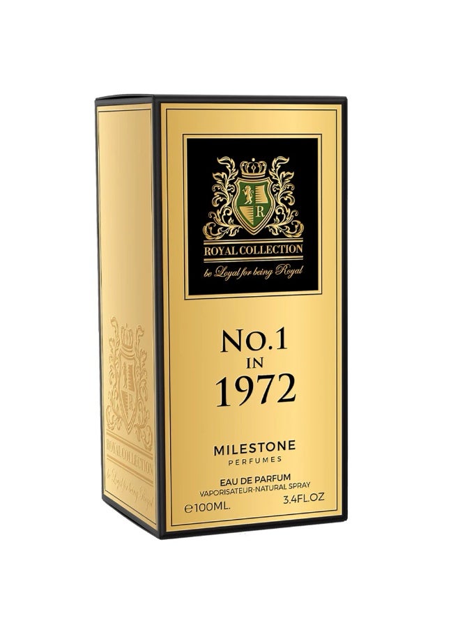 مايلستون رويال كوليكشن رقم 1 في عام 1972 أو دو برفيوم للجنسين 100 مل - Image 3