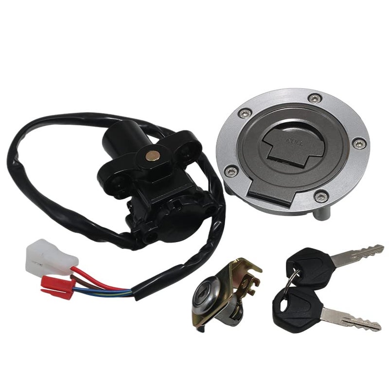 Dobest Motorcycle Ignition Switch Lock Key Fuel Gas Cap Key Set for Yamaha MT01, YZF R1, and YZF R6 - Image 4
