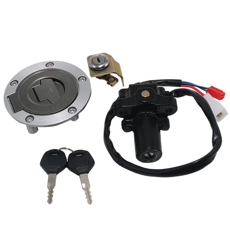 Dobest Motorcycle Ignition Switch Lock Key Fuel Gas Cap Key Set for Yamaha MT01, YZF R1, and YZF R6 - Image 2