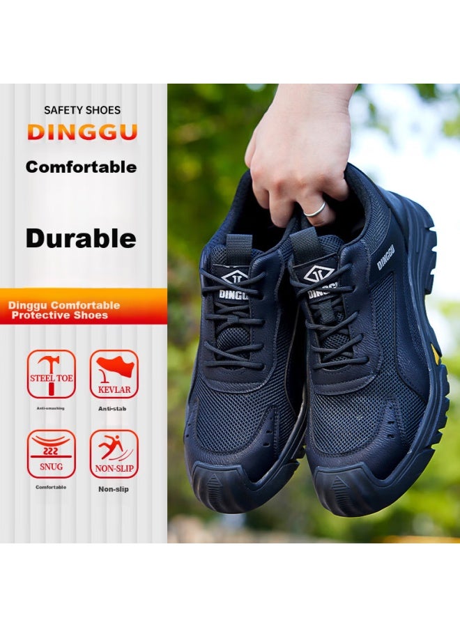 Dinggu Safety Shoes For Men, Anti-Smashing, Anti-Puncture, Steel Toe, All-Season, 1113Heiw40 - Image 5
