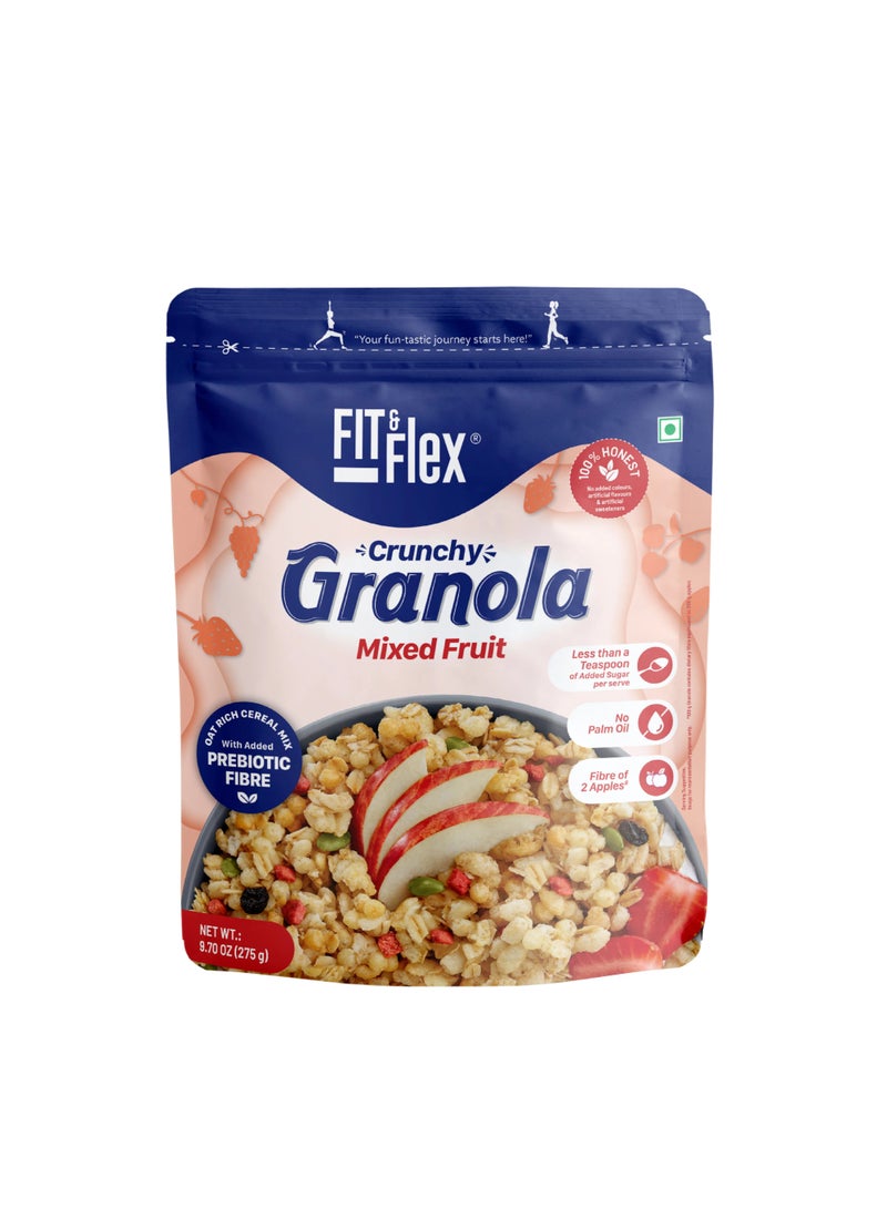 Fit & Healthy Fit & Flex High Protein Fiber Granola - 275g  - Image 1