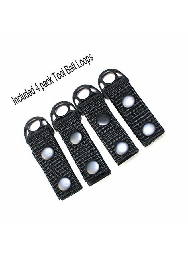 MELOTOUGH Melo Tough Police Duty Belt Suspenders Tactical Suspenders Harness Suspenders (Round) - Image 4
