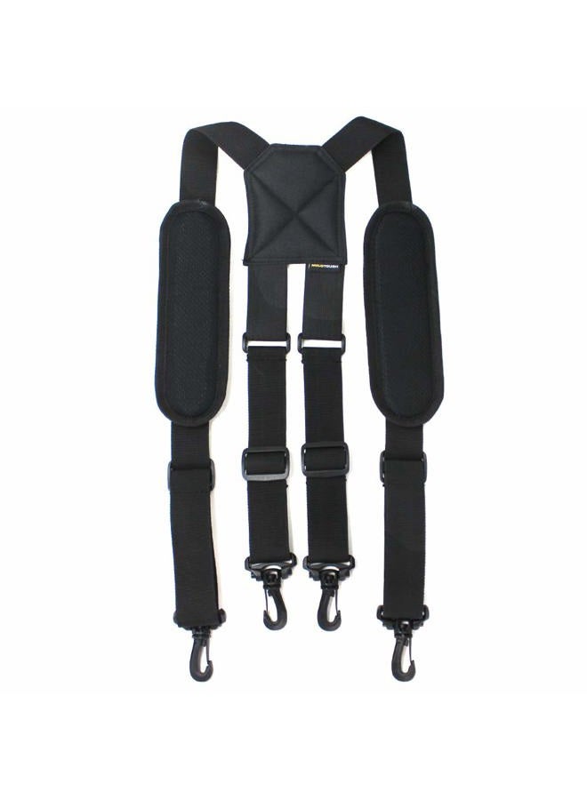 MELOTOUGH Melo Tough Police Duty Belt Suspenders Tactical Suspenders Harness Suspenders (Round) - Image 3