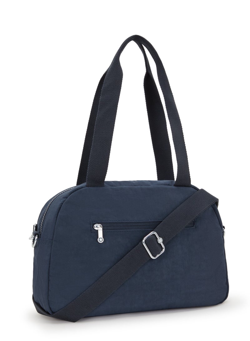 kipling Cool Defea Medium Shoulder bag with Removable Strap Blue Bleu - Image 4