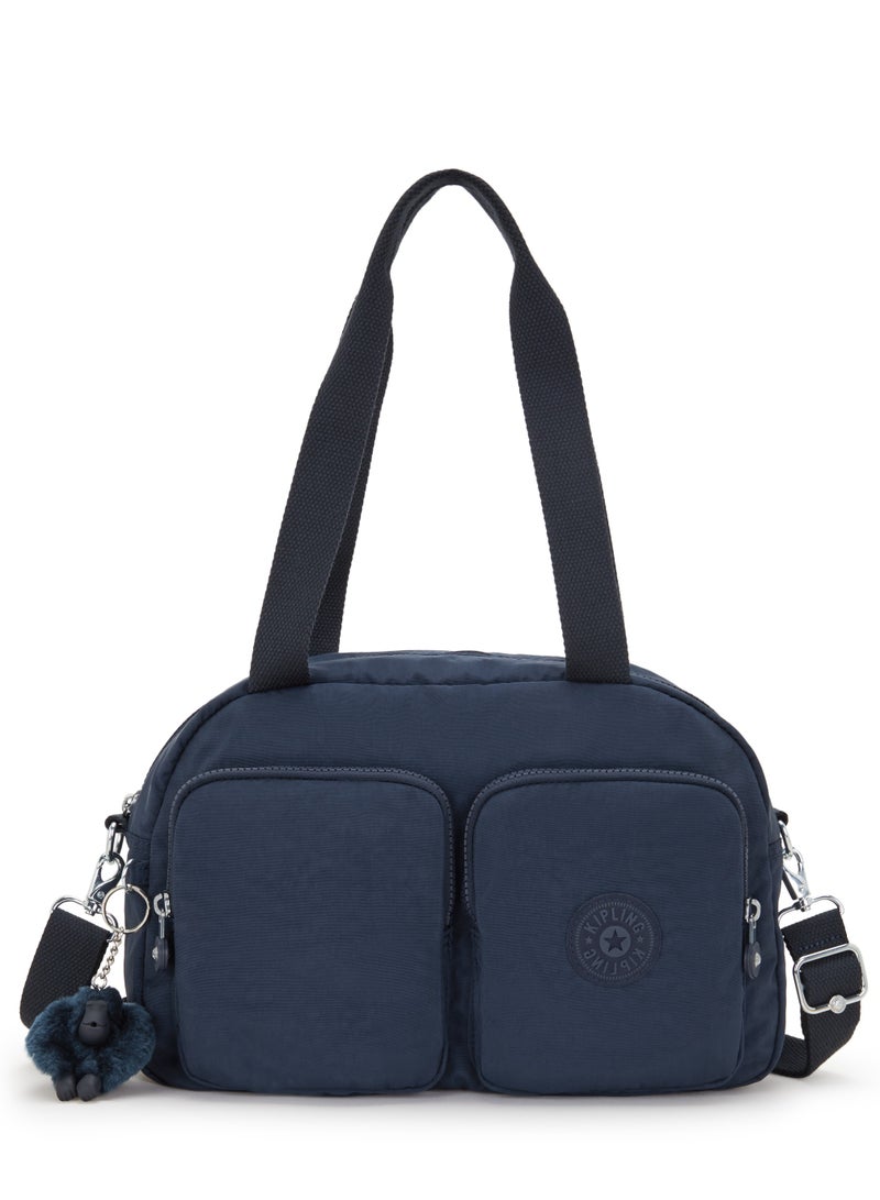kipling Cool Defea Medium Shoulder bag with Removable Strap Blue Bleu - Image 1