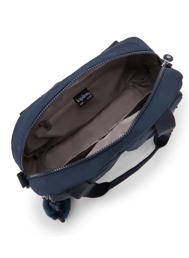 kipling Cool Defea Medium Shoulder bag with Removable Strap Blue Bleu - Image 3
