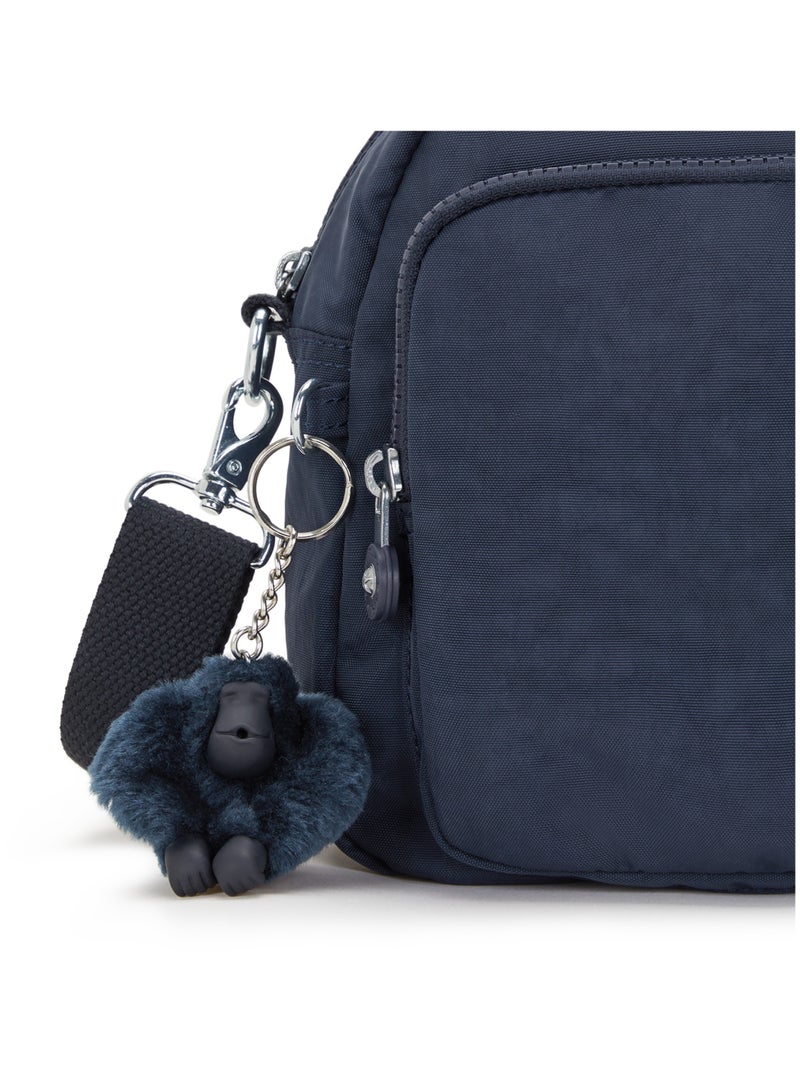 kipling Cool Defea Medium Shoulder bag with Removable Strap Blue Bleu - Image 5