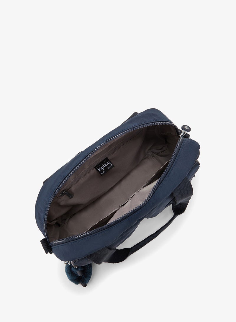 kipling Cool Defea Medium Shoulder bag with Removable Strap Blue Bleu - Image 3