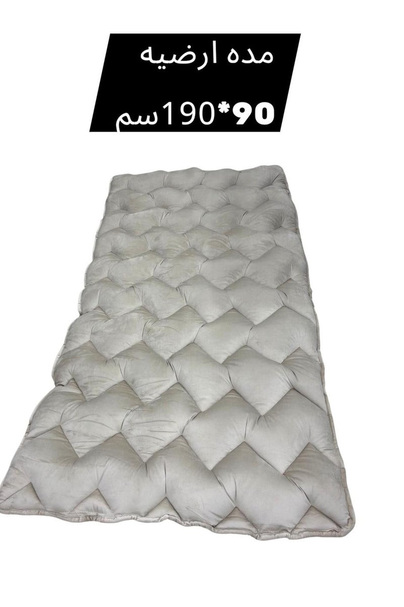 Luxury Single Sleeping Bag 190x90x6cm - Soft Polyester Fabric with Cotton Filling with Transparent Bag for Easy Carrying and Storage - Comfortable and Durable Floor Mat for Camping, Dorm Rooms, Guest Rooms, Trips - Luxury Soft Touch Foldable Mattress