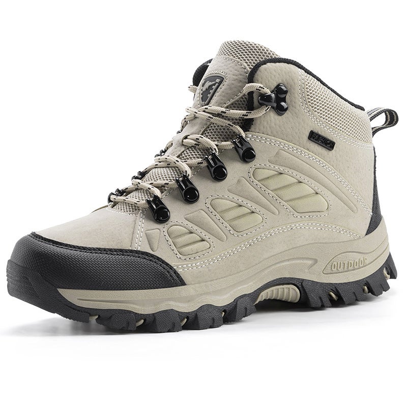 Cross-Border Large Size Autumn and Winter Mens Outdoor Hiking Sports Shoes Work Safety Shoes Thick-Soled Wear-Resistant and Dirt-Resistant Hiking Shoes 9961m colors (women's style)