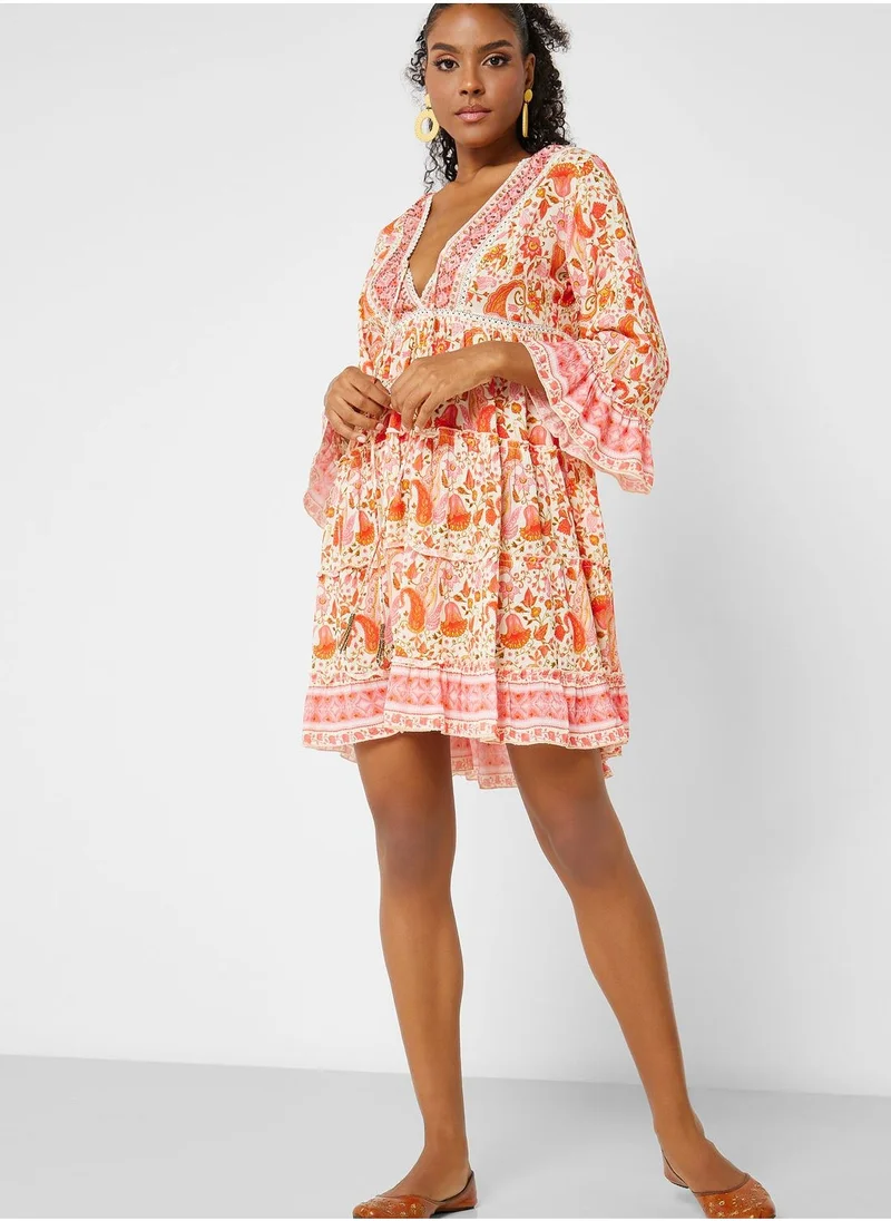 That’s My Gal Floral Print Mini Dress
