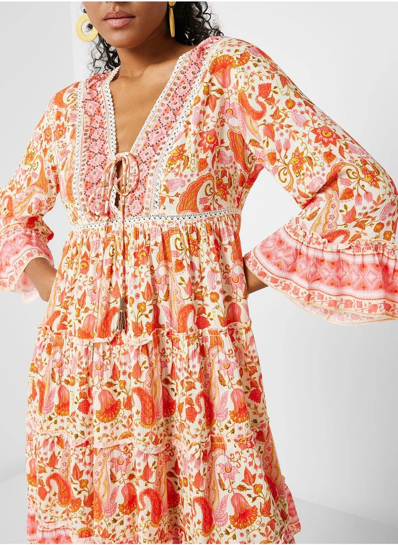 That’s My Gal Floral Print Mini Dress
