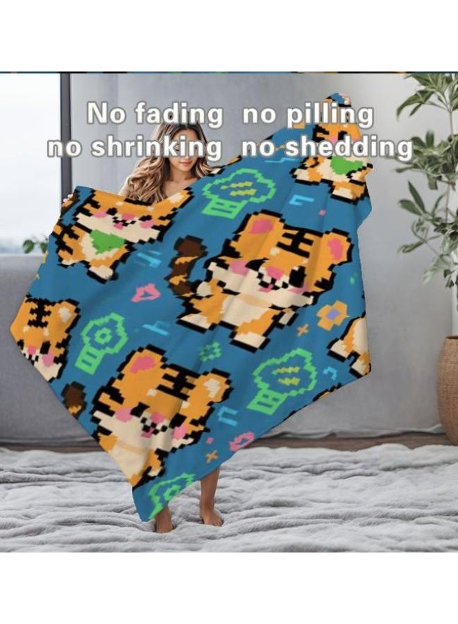 general Flannel thin blanket (warm and comfortable, suitable for sleep, gaming, dust removal and sandproof) 150cm*200cm - 242 - Image 1