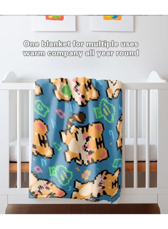 general Flannel thin blanket (warm and comfortable, suitable for sleep, gaming, dust removal and sandproof) 150cm*200cm - 242 - Image 4