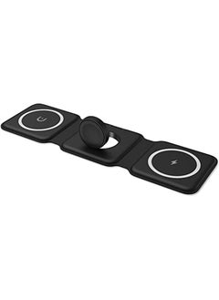 3 in 1 Foldable Wireless Charger, Magsafe Charger Charging Station for Multple Devices,Travel Charger for iPhone16 /15/14/13/12 Series, iWatch, AirPods Pro
